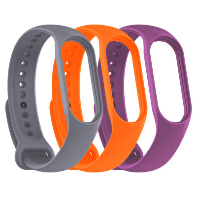 Ремінець до фітнес браслета Armorstandart комплект 3шт Xiaomi Mi Band 4/3 Beat (ARM87029) Вінниця - фото 2