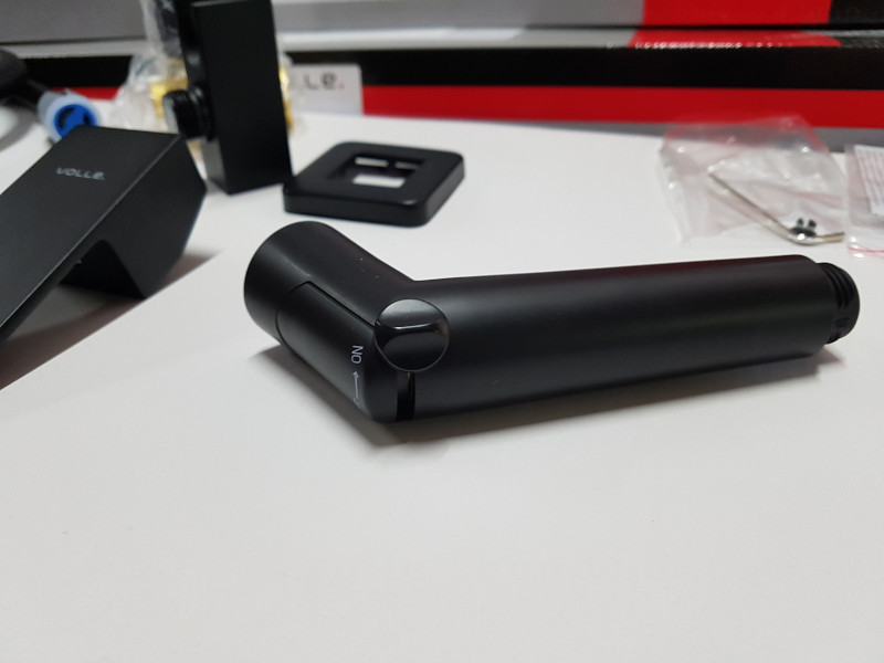 Гигиенический набор скрытого монтажа VOLLE SISTEMA L de la noche 1511.160104 черний Киев - изображение 7