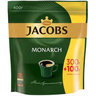 Кофе Jacobs растворимая 400г, пакет (prpj.90854) Винница