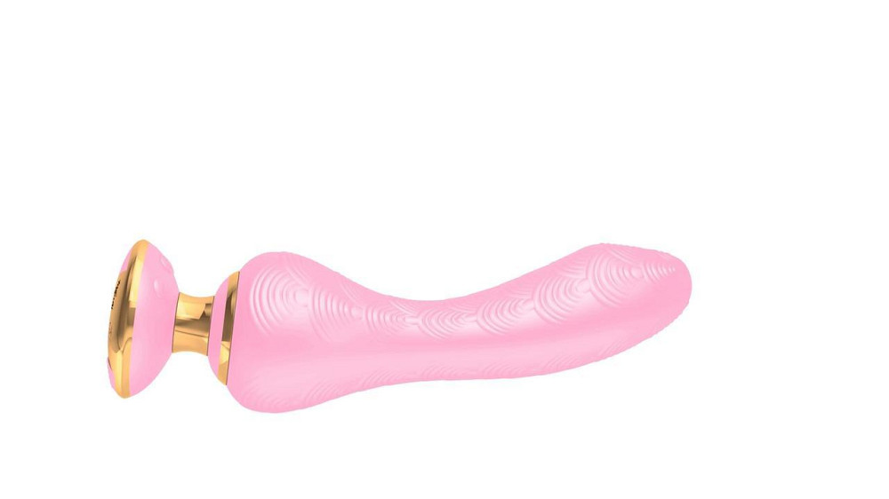 Вибратор для точки G Shunga Sanya Light Pink, гибкий ствол Sex Aura Киев - изображение 1