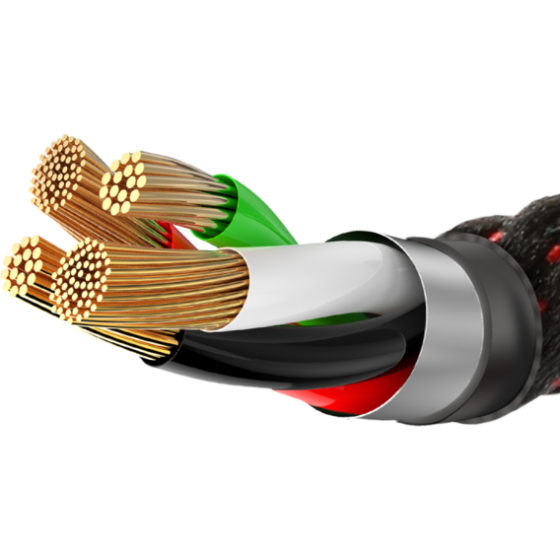 Кабель BASEUS CALCD-05 C-shaped Light Intelligent Cable Lightning 2.4A 1M фиолетовый Киев