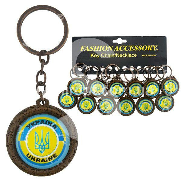 Брелок для ключей Украина 12 шт Киев - изображение 1