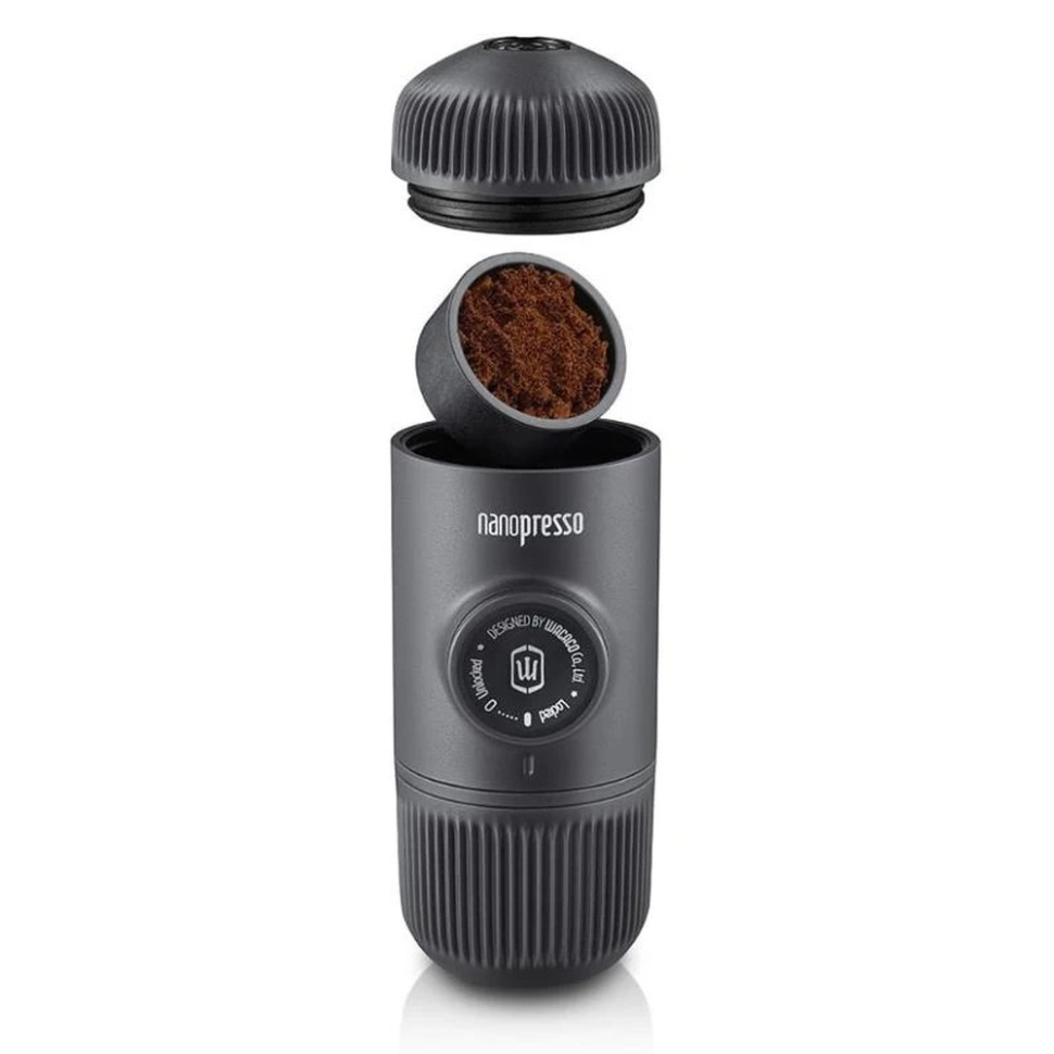 Портативне механічне еспресо кавоварка Wacaco Nanopresso + адаптер для капсул (для меленої кави) Київ - фото 13