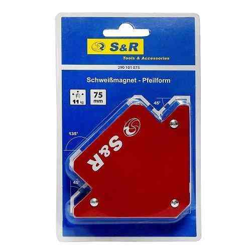 Магнітний кутник для зварювання S & R 11кг. 45˚ 90˚  135˚ 290101075 Коломия