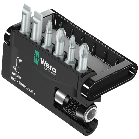 Набор бит РН,PZ,SL 7од. Wera Bit-Check 7 Universal 2 05056375001 Одеса