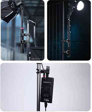 Краб двосторонній для освітлення алюмінієвий Ulanzi LC01 Київ