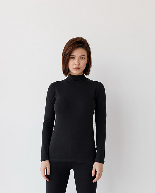 Жіноча водолазка Ozkan — чорна 26552 XL Київ - фото 3