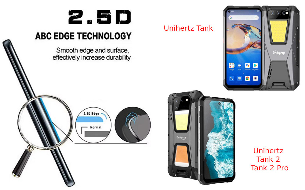 Защитное стекло ArmorGlass для Unihertz Tank, Tank 2, Tank 2 Pro – устойчивое к царапинам и ударам Киев - изображение 2