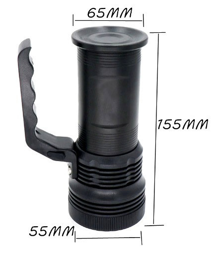 Фонарик аккумуляторный ручной BL-801 (Черный) Винница - изображение 6