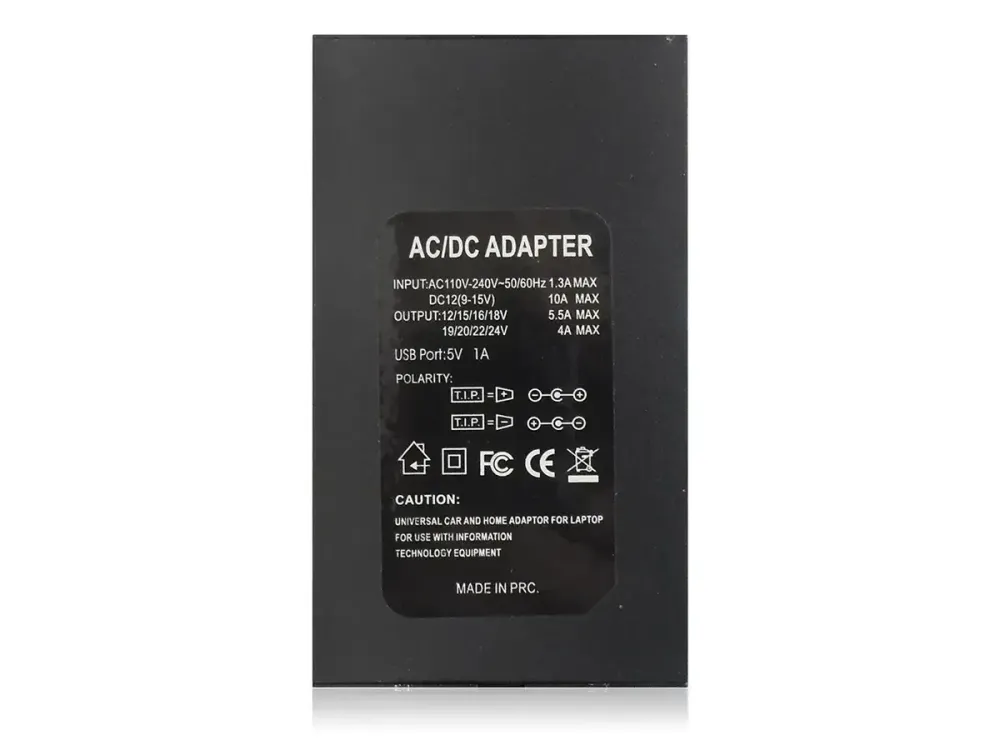 Універсальний адаптер для ноутбука MY-121 220В 150Вт з 8 насадками для дому та подорожей Одеса - фото 5