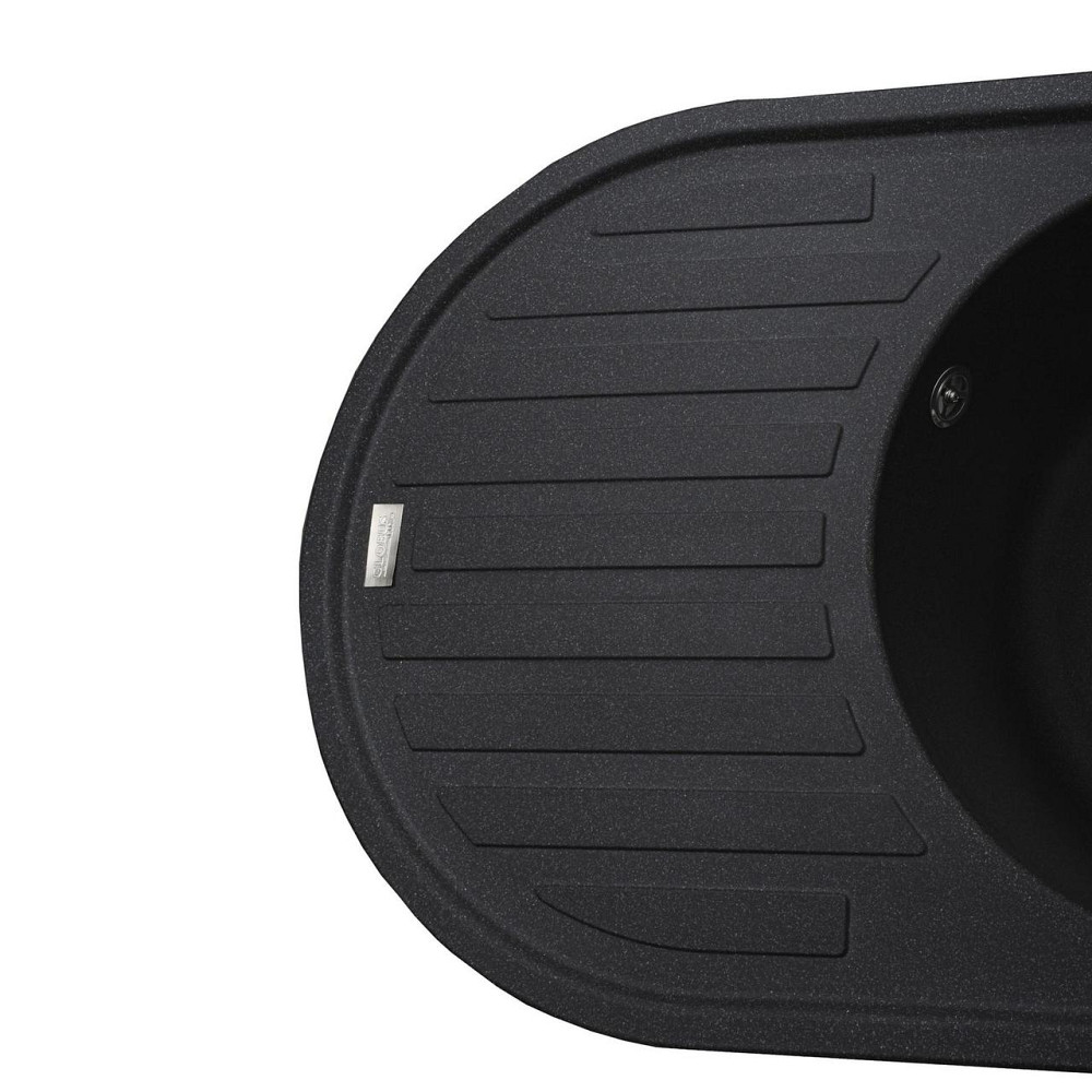 Гранитная мойка Globus Lux OHARA графит 770х500мм-А0001 Киев - изображение 5