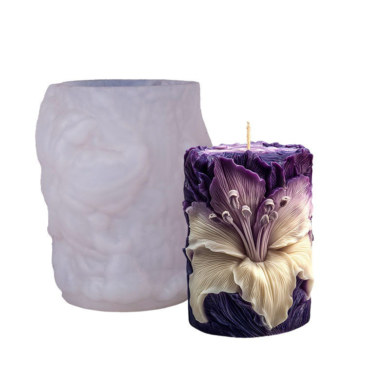 Силиконовая форма для изготовления свечи, молд 87 х 87 х 105 мм для изделий из воска пчелиного, соевого и парафина Каменец-Подольский - изображение 2