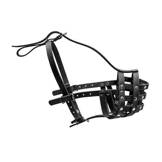 Намордник твердий "CoLLaR" (мастино, бульмастиф, ротвейлер великий) чорний Коломыя