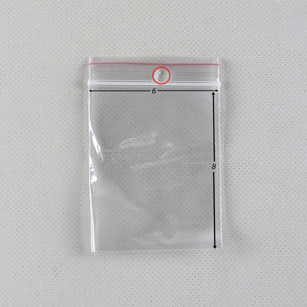 .Пакет с замком zipp  (с отверстием) 6x8 польские(100шт) (1 пачка) Харьков - изображение 3