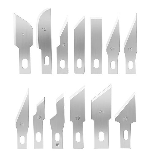 Прецизійний ніж з 13 змінними лезами для різання дерева, шкіри та паперу Київ - фото 3