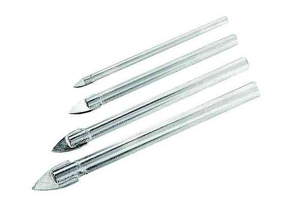 Набір свердл для скла та кераміки 4/5/6/8 мм Харків