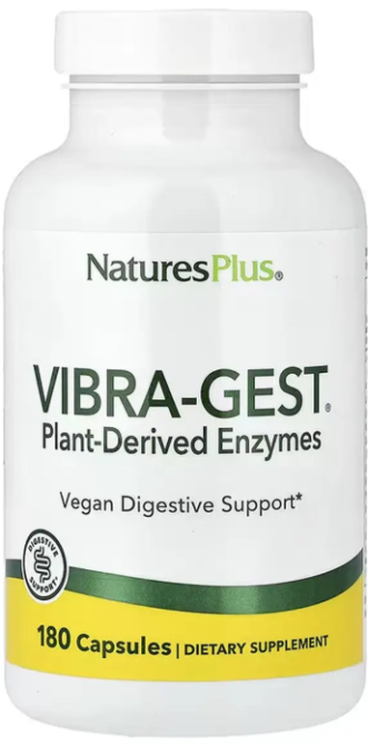 Пищеварительные ферменты NaturesPlus Vibra-Gest® 180 капс Киев - изображение 1