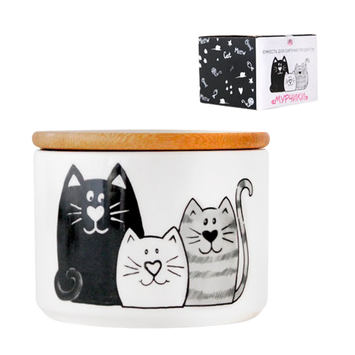 Ємність для сипучих продуктів Мурчики 430мл S&T 6026-19 Житомир - изображение 3