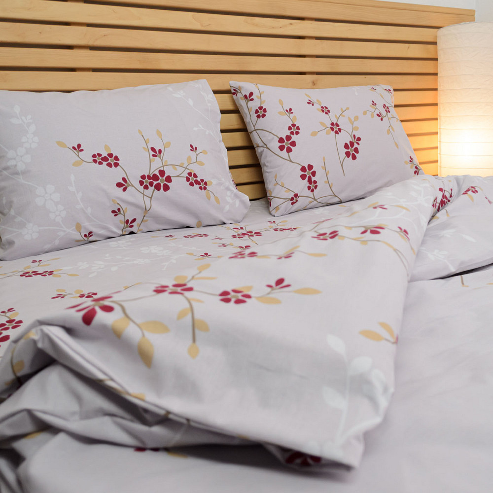 Комплект постельного белья Евро Бязь ранфорс Маричка 120 г/м2 YouStar (Белый) 2 х 70х70 Сумы - изображение 3