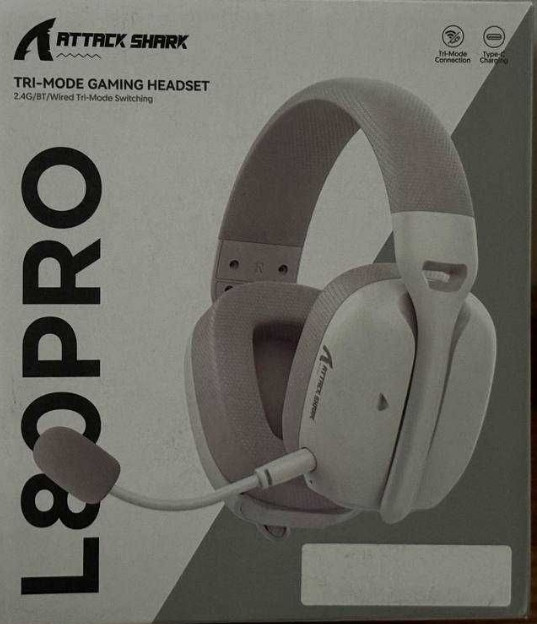 НОВІ !!! Беспроводные наушники Attack Shark L80 | L80 Pro | L90 | Киев - изображение 1