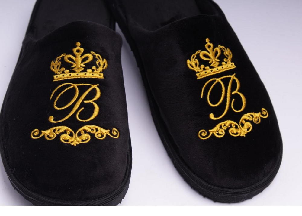 Тапочки с вышивкой женские мужские тапки на заказ от производителя Одесса - изображение 9