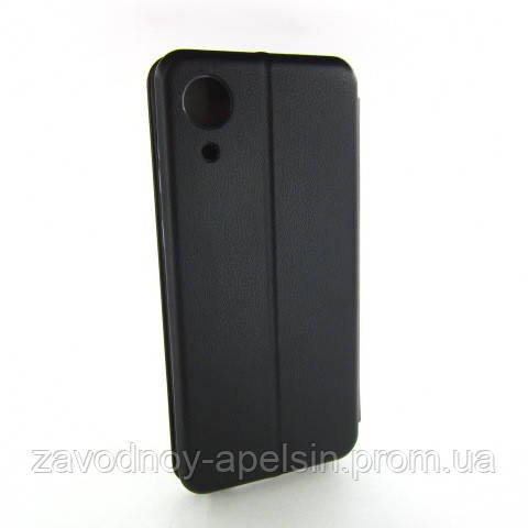 Чехол книжка Подставка Samsung A03 Core A032 (черный) Одесса - изображение 2