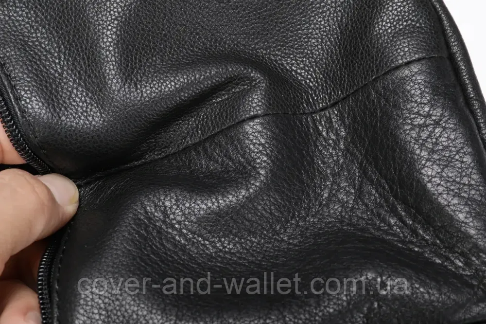 Стильная мужская сумка барсетка из натуральной кожи с отделением для телефона VINTAGE Киев - изображение 9