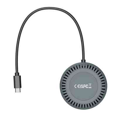 Док-станция для накопителей Maiwo 2*NVMe M.2 SSD to USB3.2 Gen2 USB-C 10Gbps (K3026P2 grey) Винница