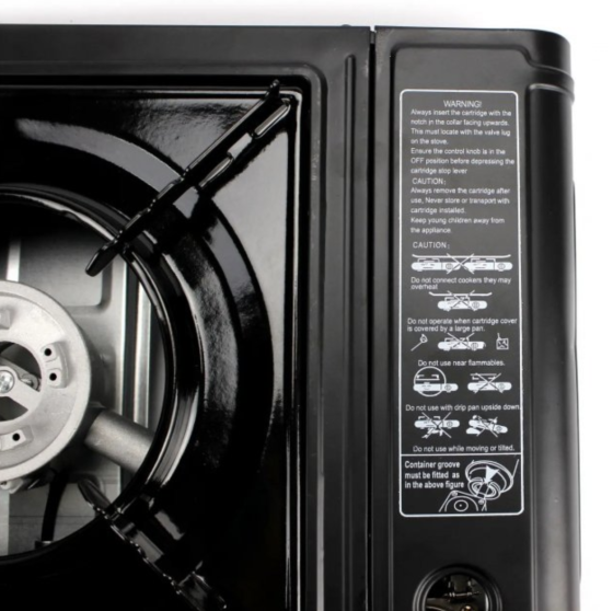 Плита газова портативна в кейсі з адаптером Вінниця