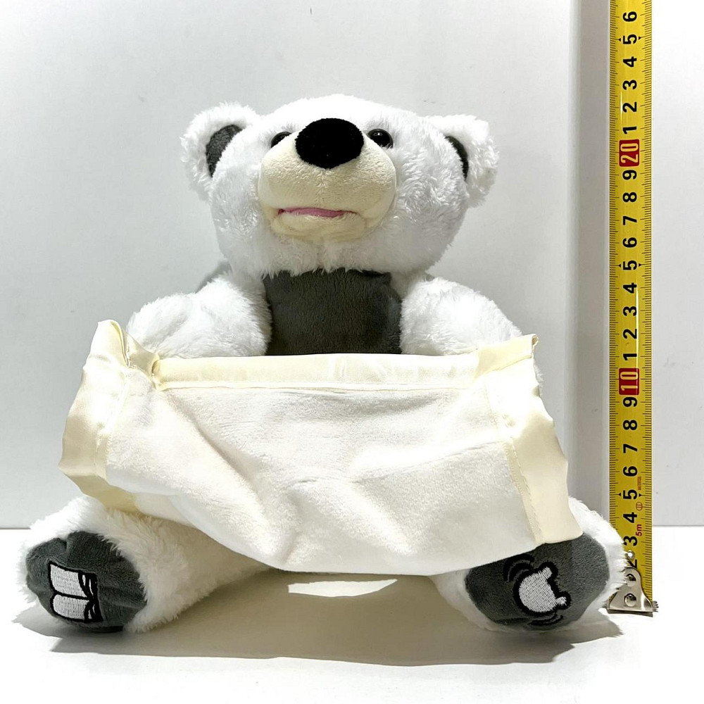 Ведмедик казкар інтерактивний грає в хованки розповідає казки Білий (M 5843 I UA) Чернигов - изображение 7