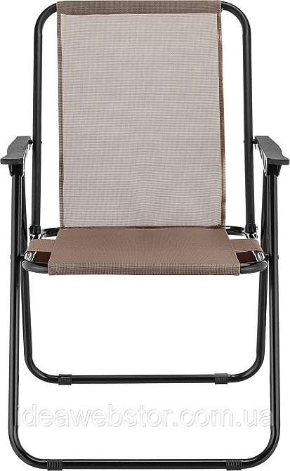 Розкладне туристичне крісло Outtec Breeze Textilene коричневий Київ - фото 9