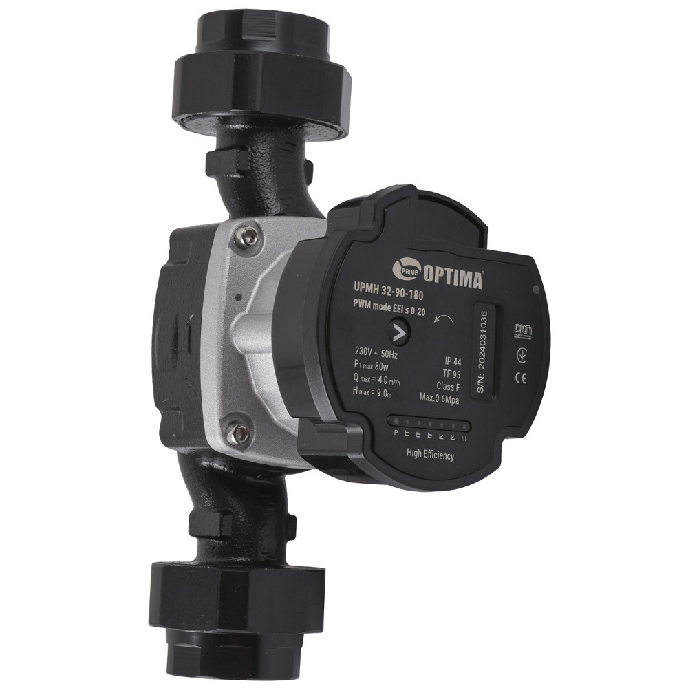 Насос циркуляционный энергосберегающий Optima PRIME UPMH 32-90AUTO 180мм + гайки (000027877) Киев - изображение 1