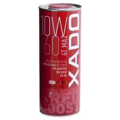 Моторна олива Xado 10W-60 4T MA2, Red Boost 1 л (XA 26128) Вінниця