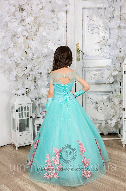 Пышное нарядное платье с цветами Николь на 4-5, 6-7 лет Кривой Рог - изображение 10