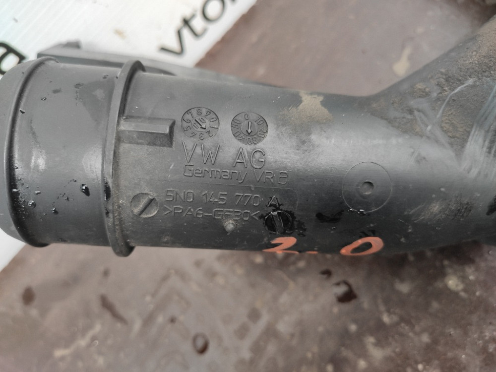 Патрубок інтеркулера VW Passat B6 2.0 tdi / CBA 2005-2010 (5N0145770A) Ковель - фото 2