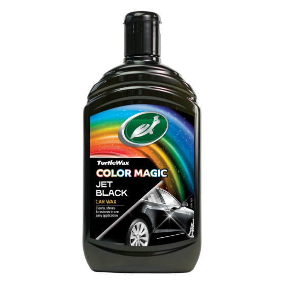 Поліроль Turtle Wax Color Magic Jet Black Wax з тефлоном PTFE, 500 мл Ковель