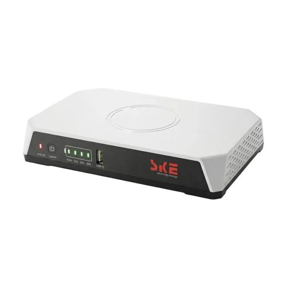Джерело безперебійного живлення Mini UPS SKE POE-36E-LFP 24V 20000mAh 5V/9V/12V/24V/PoE, LiFePO4 4*5Ah, для роутера та оптичного Киев