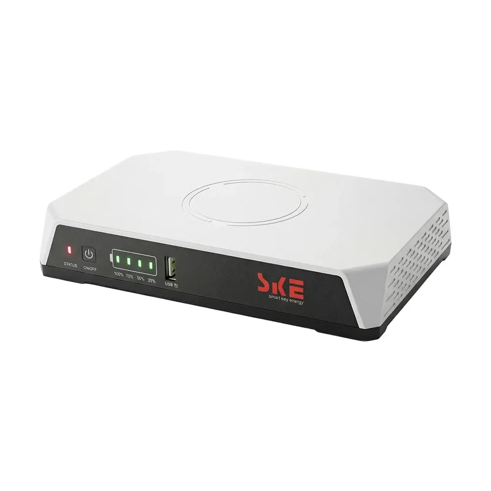 Джерело безперебійного живлення Mini UPS SKE POE-36E-LFP 24V 20000mAh 5V/9V/12V/24V/PoE, LiFePO4 4*5Ah, для роутера та оптичного Киев - изображение 3