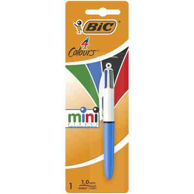 Ручка шариковая Bic 4 in 1 Colours Mini, голубая (bc895956) Винница