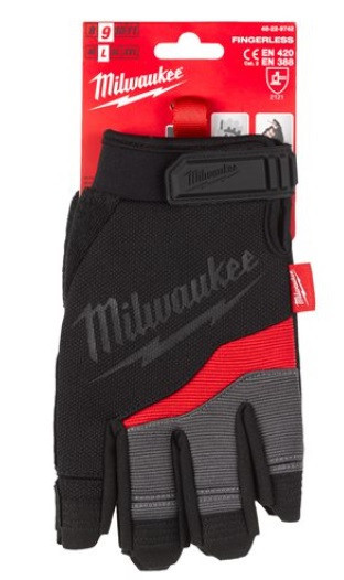 Рукавиці робочі безпалі MILWAUKEE, (розмір 11/XXL) Одесса - изображение 5