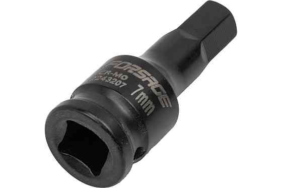 Головка 1/4" з насадкою Hex 7мм ударний Одеса