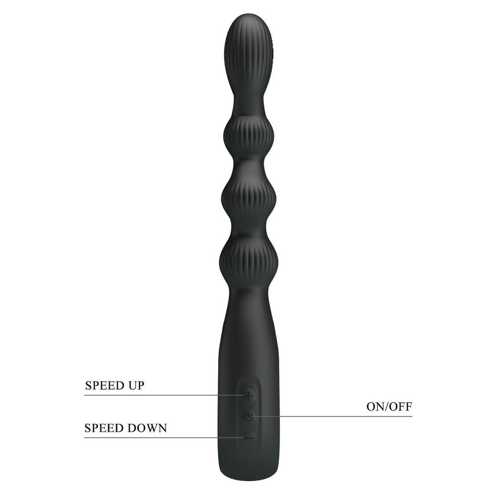 Анальний ланцюжок FEDERER, 12 vibration functions Sex Aura Київ - фото 7