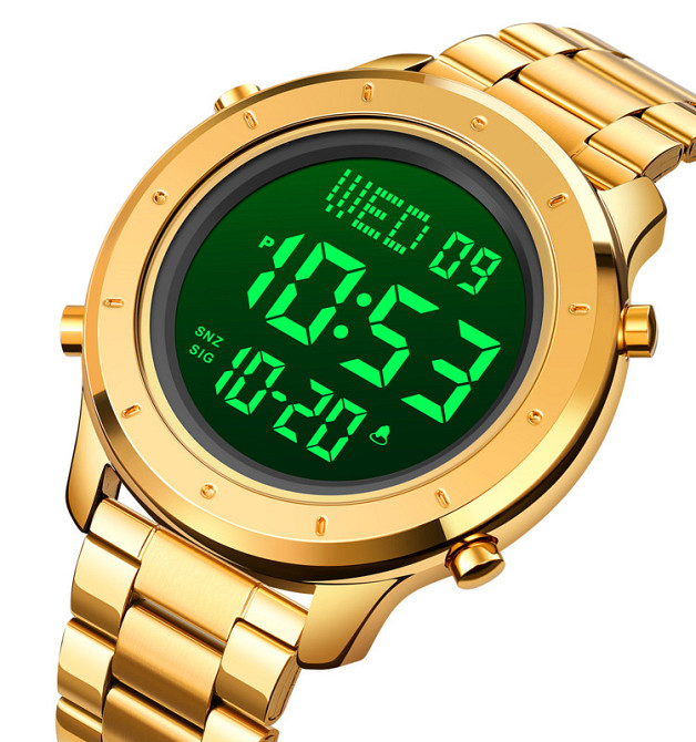 Skmei 1864SGDBK Gold-Black Steel SBR Киев - изображение 4