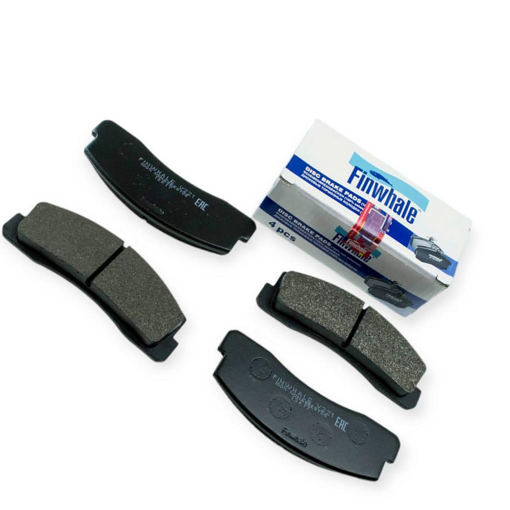 Колодки 2121-21214, 2123 передні (к-кт 4 шт) гальмівні Мукачево - фото 1