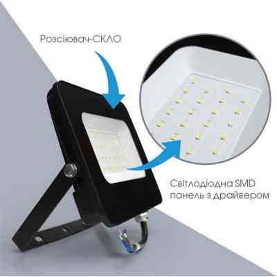 Прожектор ELM Matrix M- 70- 41 6500 (26-0042) Винница