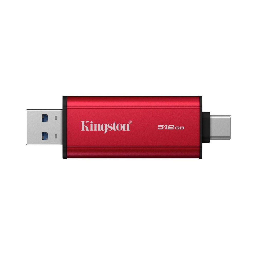 Накопичувач зовнішній SSD USB 512 GB Kingston Dual Portable Red (SPSD/512GB) ( 12485 ) Харьков - изображение 3