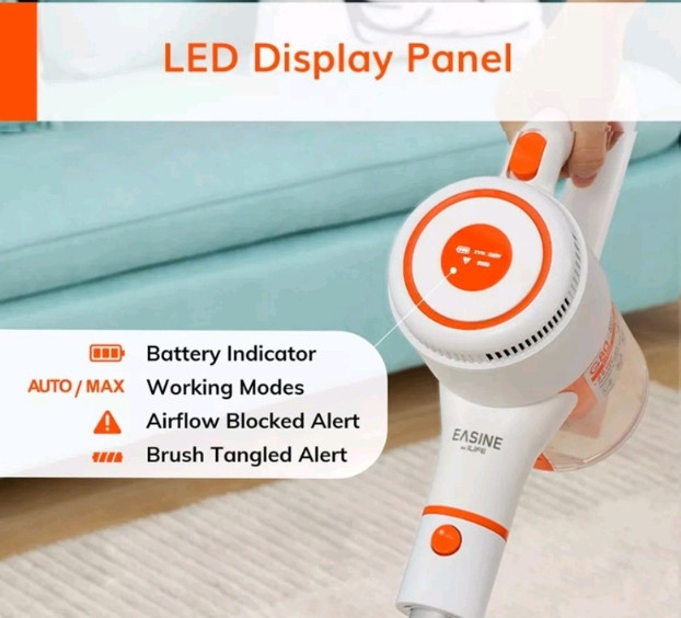 Бездротовий ручний пилосос iLife G80 22000Па (Білий) Вінниця - фото 7