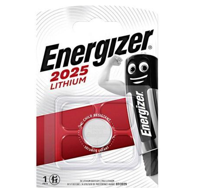 Батарейка дискова ENERGIZER CR2025 Lithium 1 шт. бл Рівне - фото 1