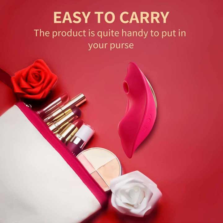 Смарт вакуумний стимулятор у трусики JOS Pimpit (5+10 режимів) - Рожевий - Смарт вібратори Вінниця - фото 3