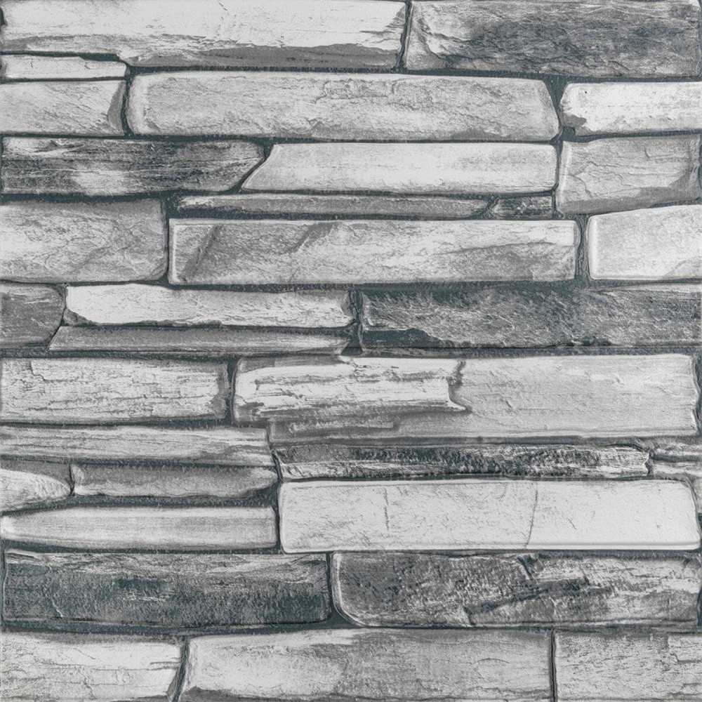 Панель стеновая 3D 680х680х4мм Серый сланец SW-00002003 Днепр - изображение 1